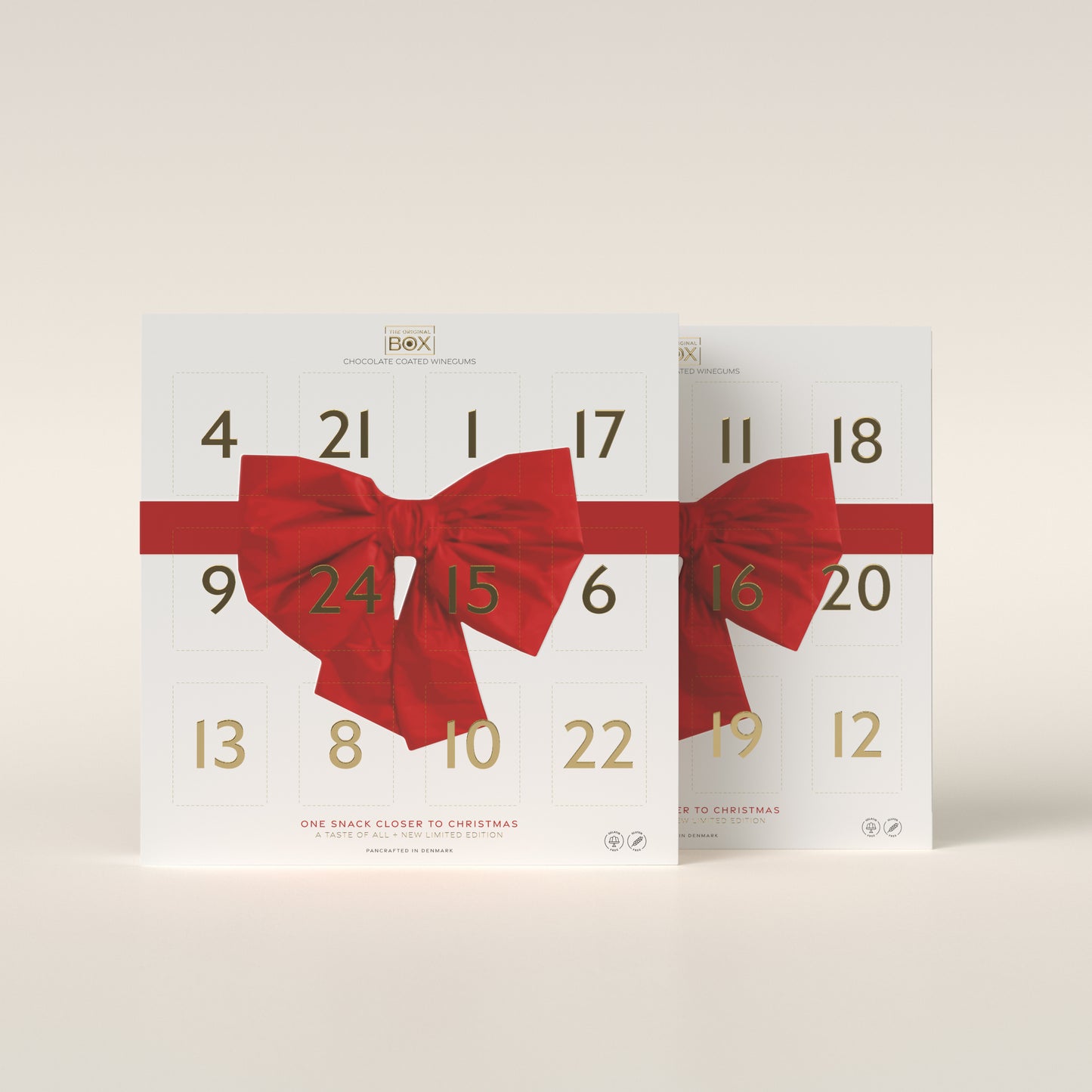 CHRISTMAS CALENDER - ONE SNACK CLOSER TO CHRISTMAS - 24 x TWO PACKS