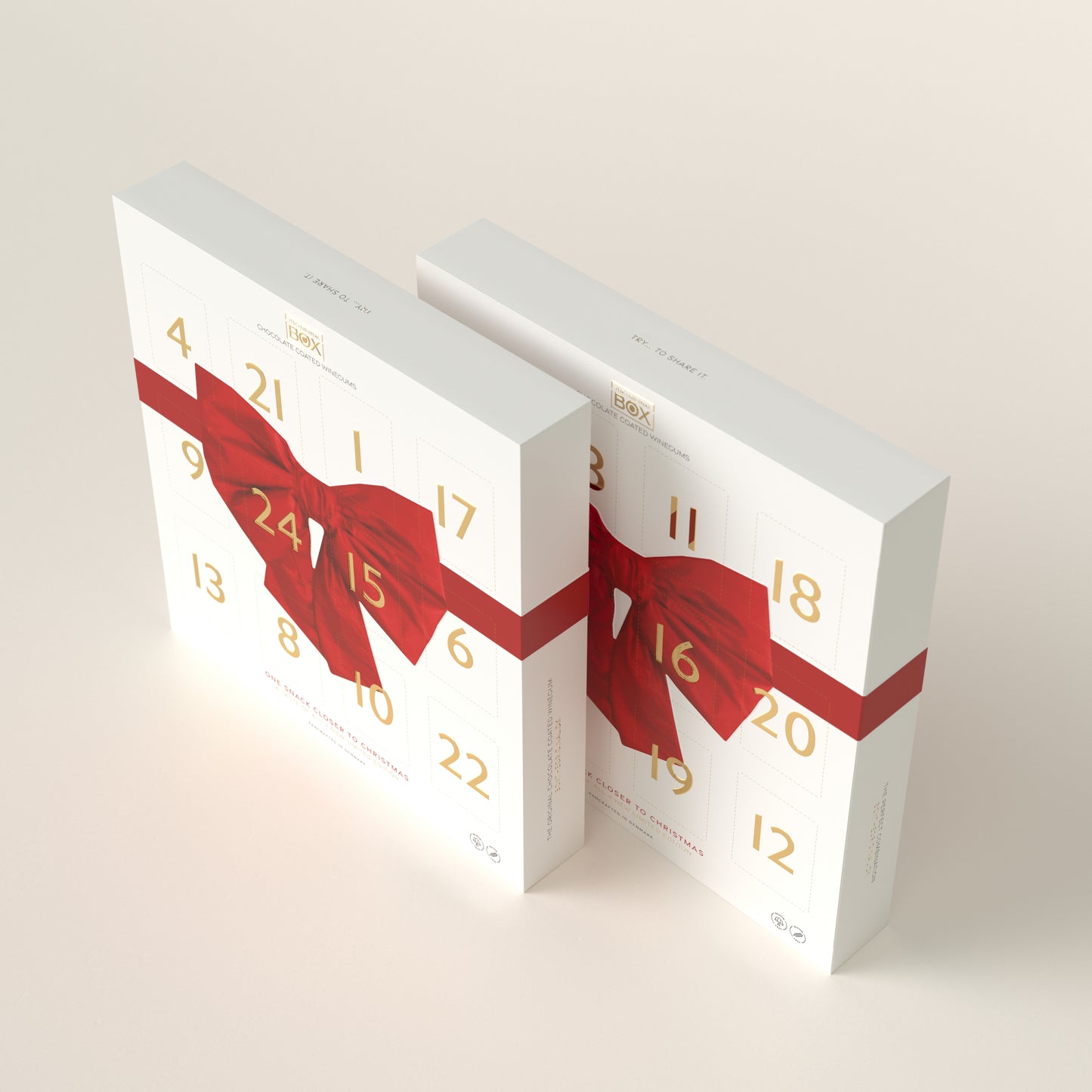 CHRISTMAS CALENDER - ONE SNACK CLOSER TO CHRISTMAS - 24 x TWO PACKS