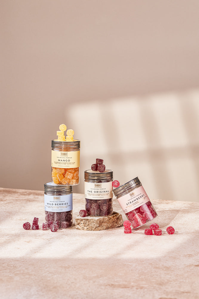 TUBE PACKAGE - JUST THE WINEGUM - ALLE VARIANTER SAMLET I ÈN PAKKE - KLAR TIL DIG