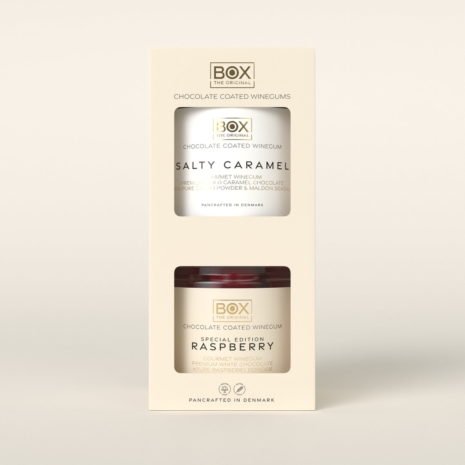 GIFTBOX 2 - E - Salty Caramel + Raspberry