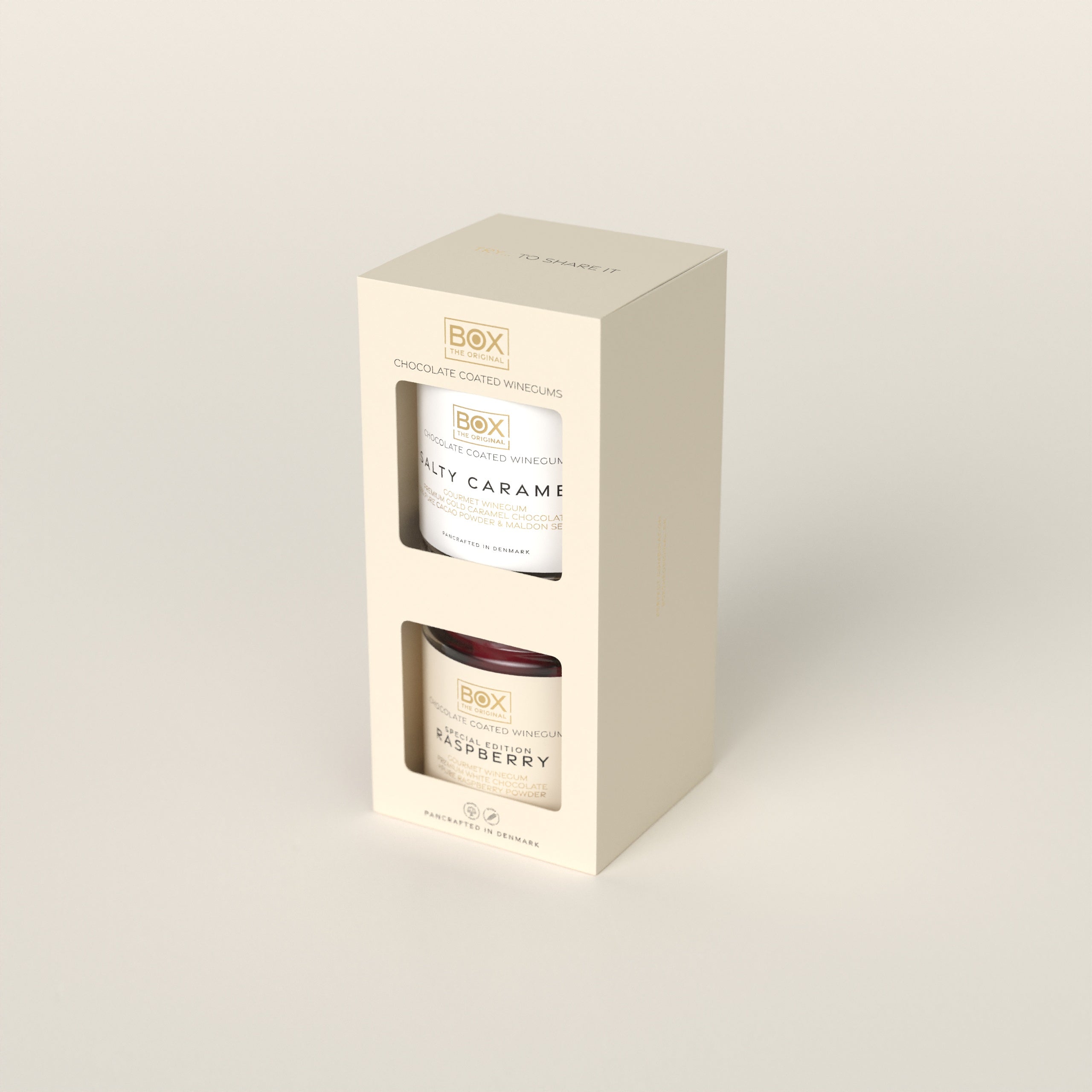 GESCHENKBOX 2 - E - Salty Caramel + Himbeere