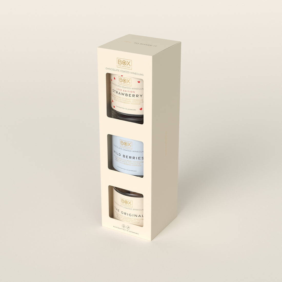 GIFTBOX 3 - B - Salty Caramel + Raspberry + Wild Berries