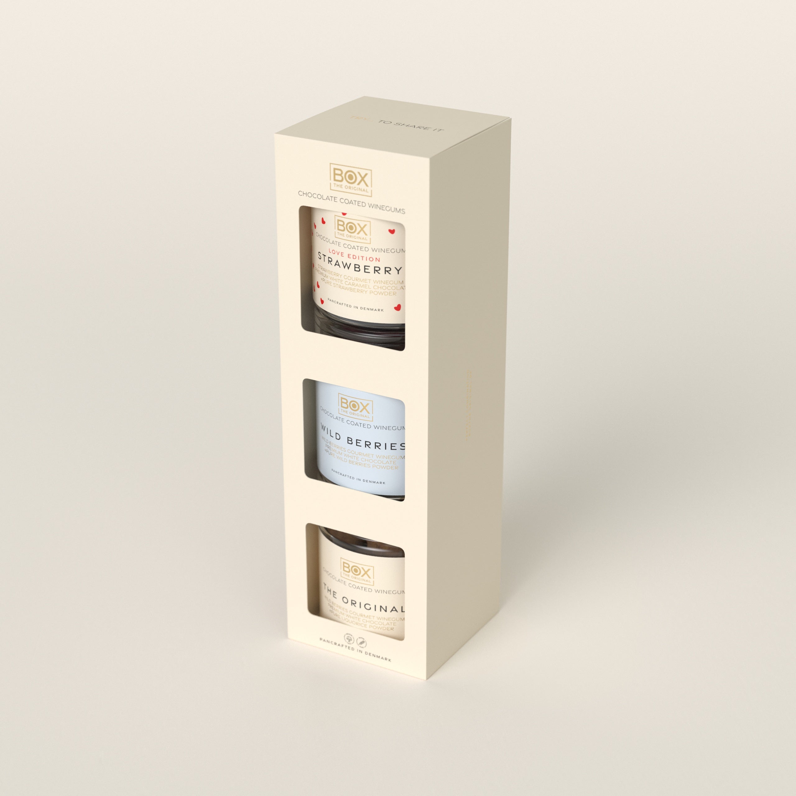 GIFTBOX 3 - B - Salty Caramel + Raspberry + Wild Berries