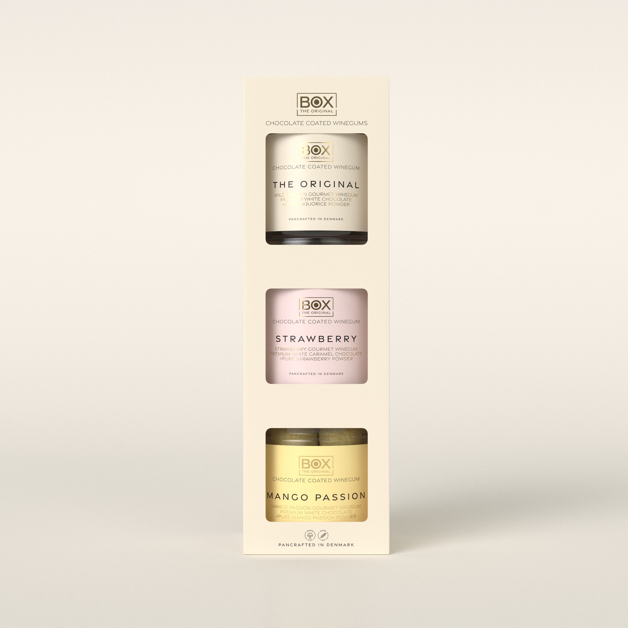 GIFTBOX 3 - E - The Original + Strawberry + Mango Passion