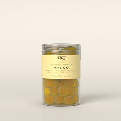 TUBE – GOURMET WINEGUM - MANGO - 100 % VEGAN