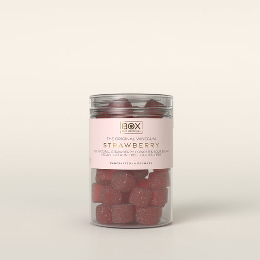 TUBE – JUST THE WINEGUM - STRAWBERRY - Lev: starter fra slut sep.