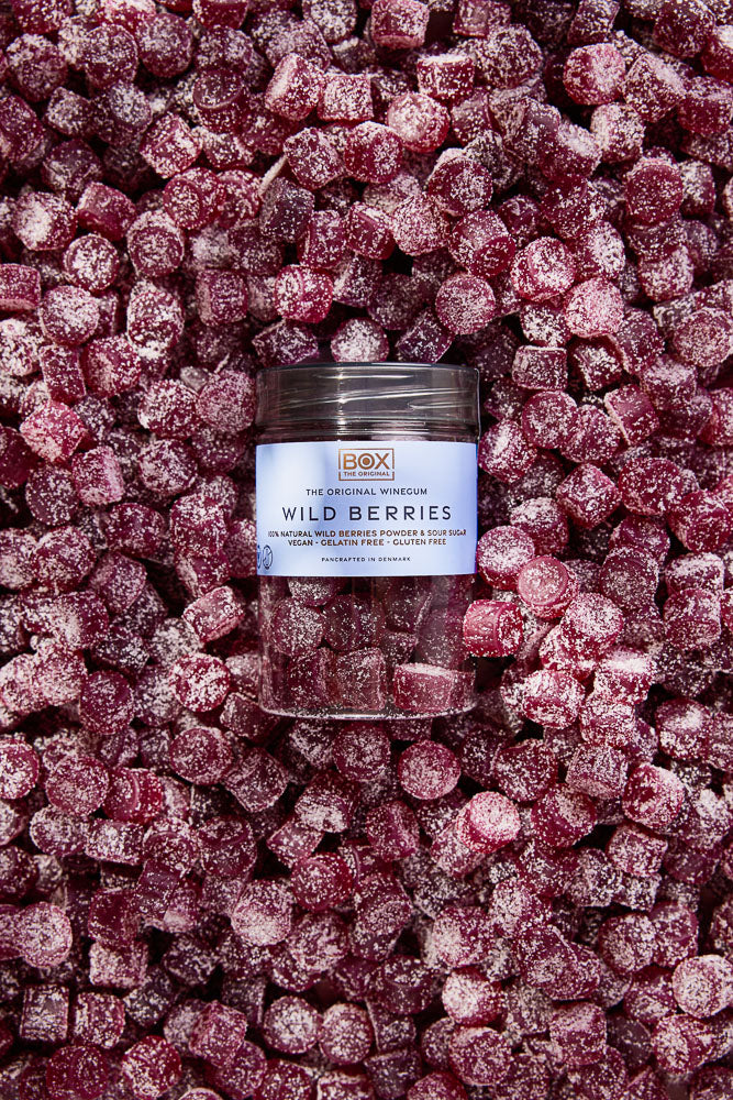 TUBE – GOURMET WINEGUM - WILD BERRIES - 100 % VEGAN