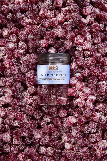 TUBE – JUST THE WINEGUM - WILD BERRIES - 100 % VEGAN