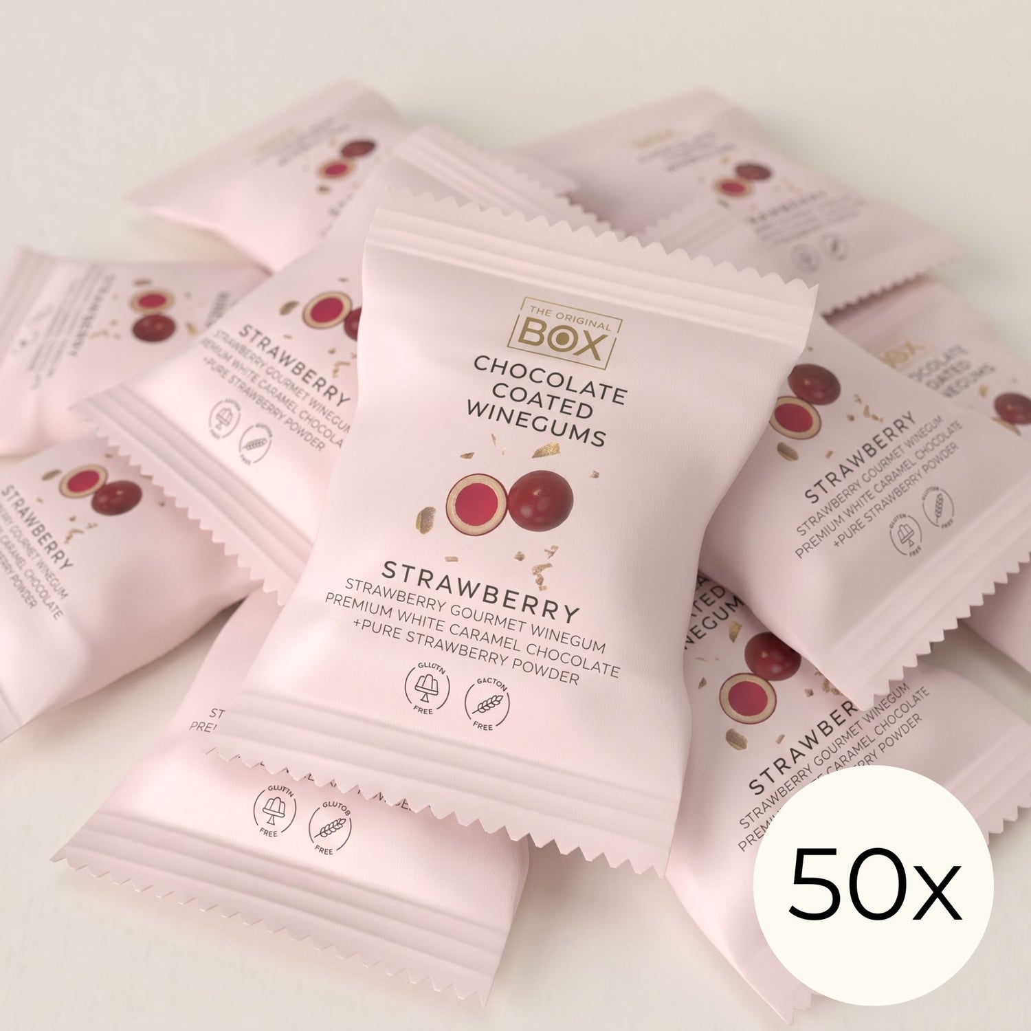Strawberry — Two-Packs (50 Pcs)